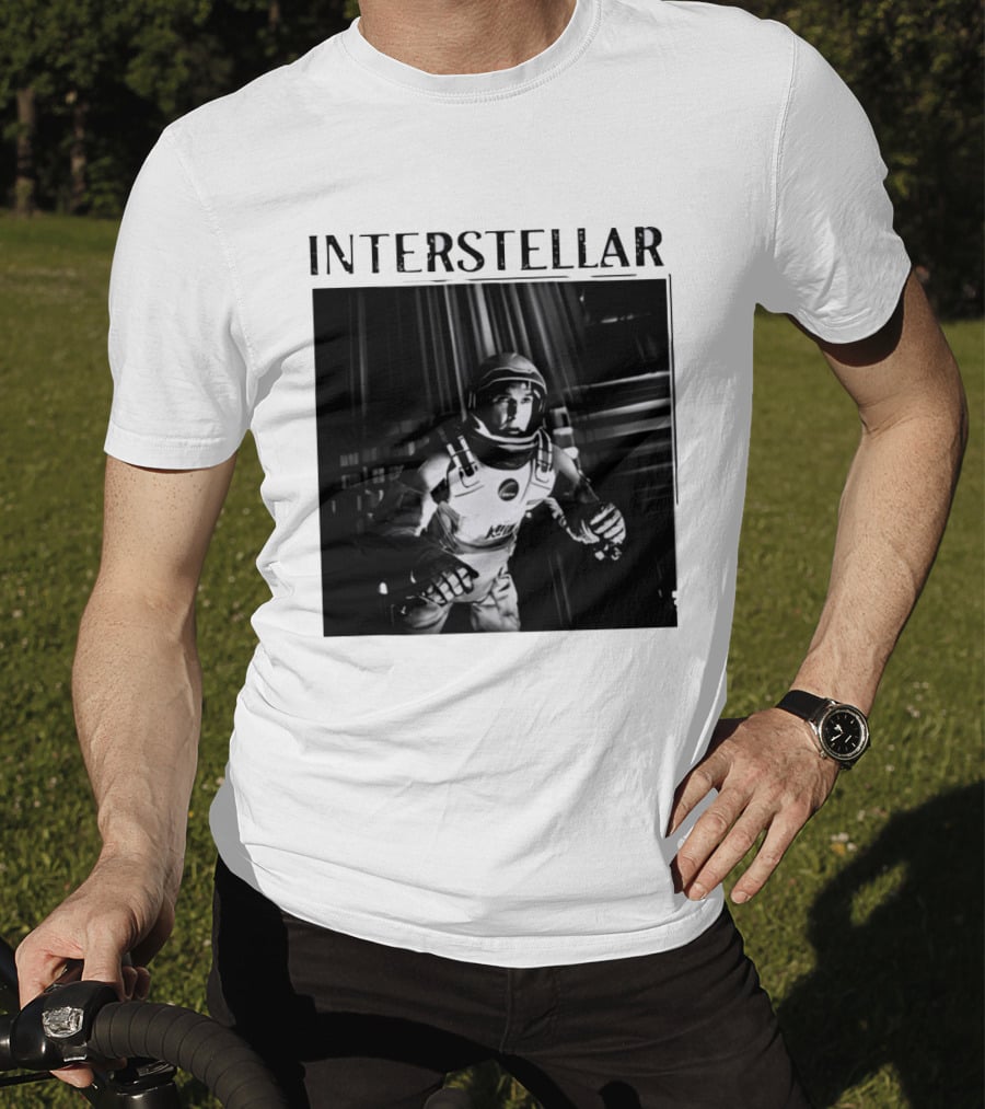 Interstellar 2014 Matthew McConaughey Spacesuit Scene T-Shirt