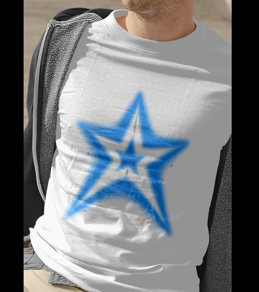 Karol G Store Matadora Zip Blue Star Starfish T-Shirt