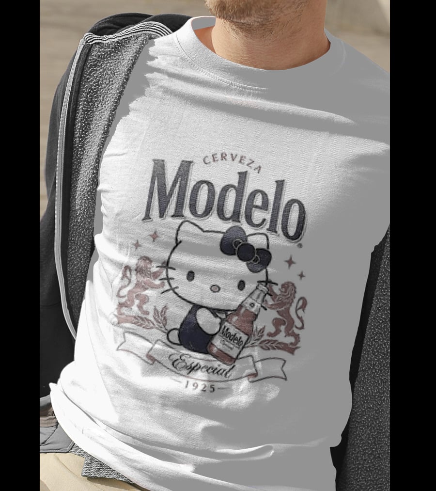 Snoopy X Modelo Especial Peanuts Hello Kitty Crossover Collaboration T-Shirt