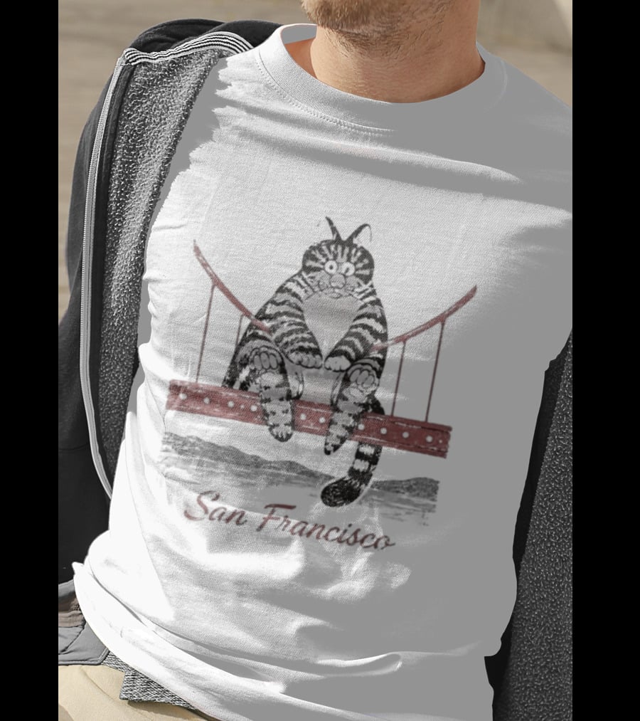 Project Hail Mary Cat Golden Gate Bridge San Francisco T-Shirt