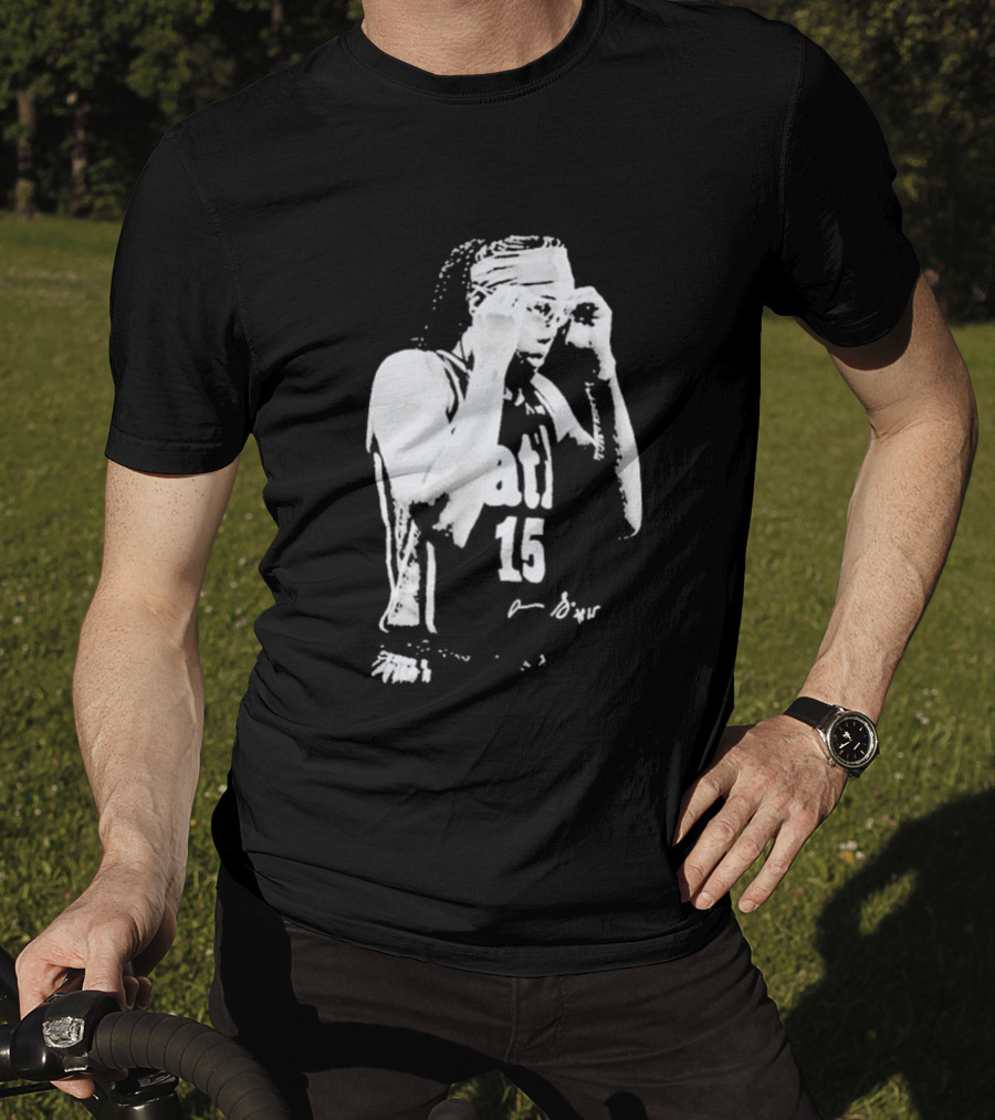 Allisha Gray Number 15 Goggles Gesture T-Shirt