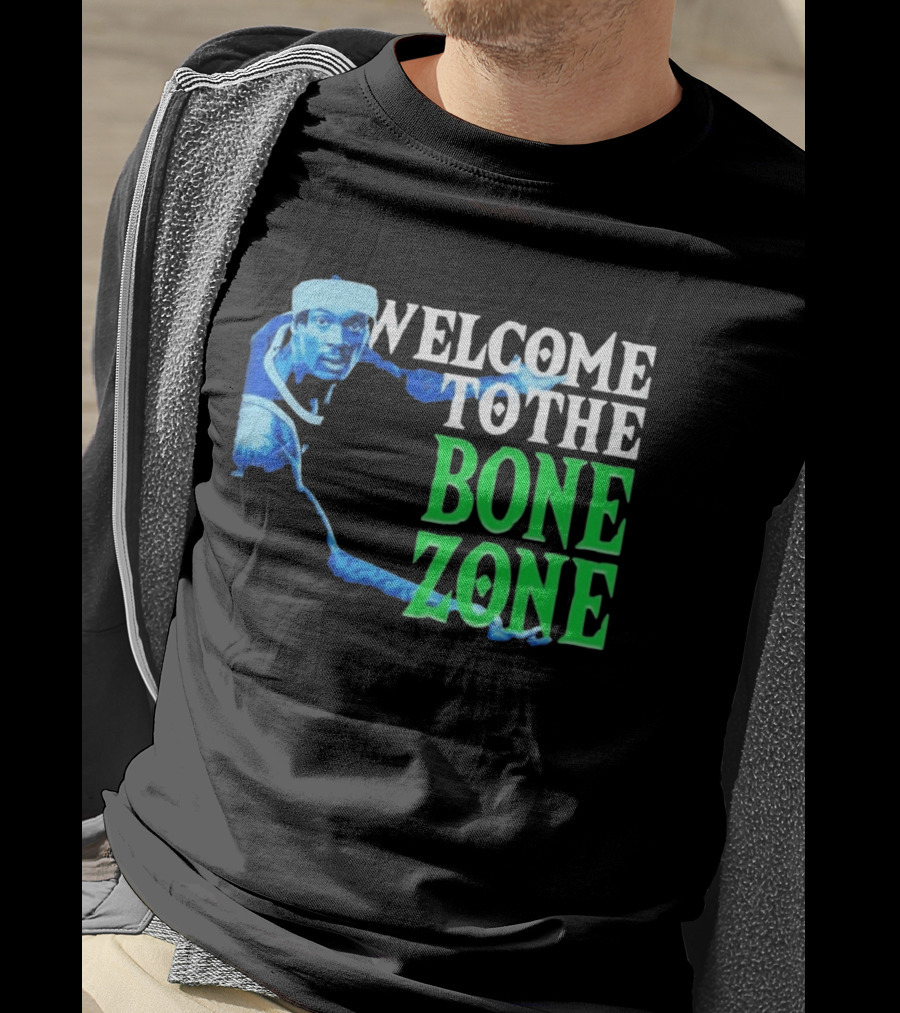Welcome To The Bone Zone Minnesota Timberwolves Bones Hyland T-Shirt
