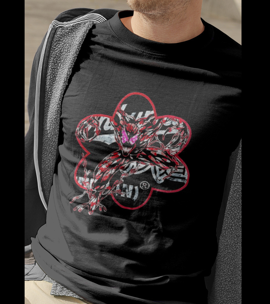 Carnage Marvel Comics Inhuman Villain Art From Inhuman Collection T-Shirt