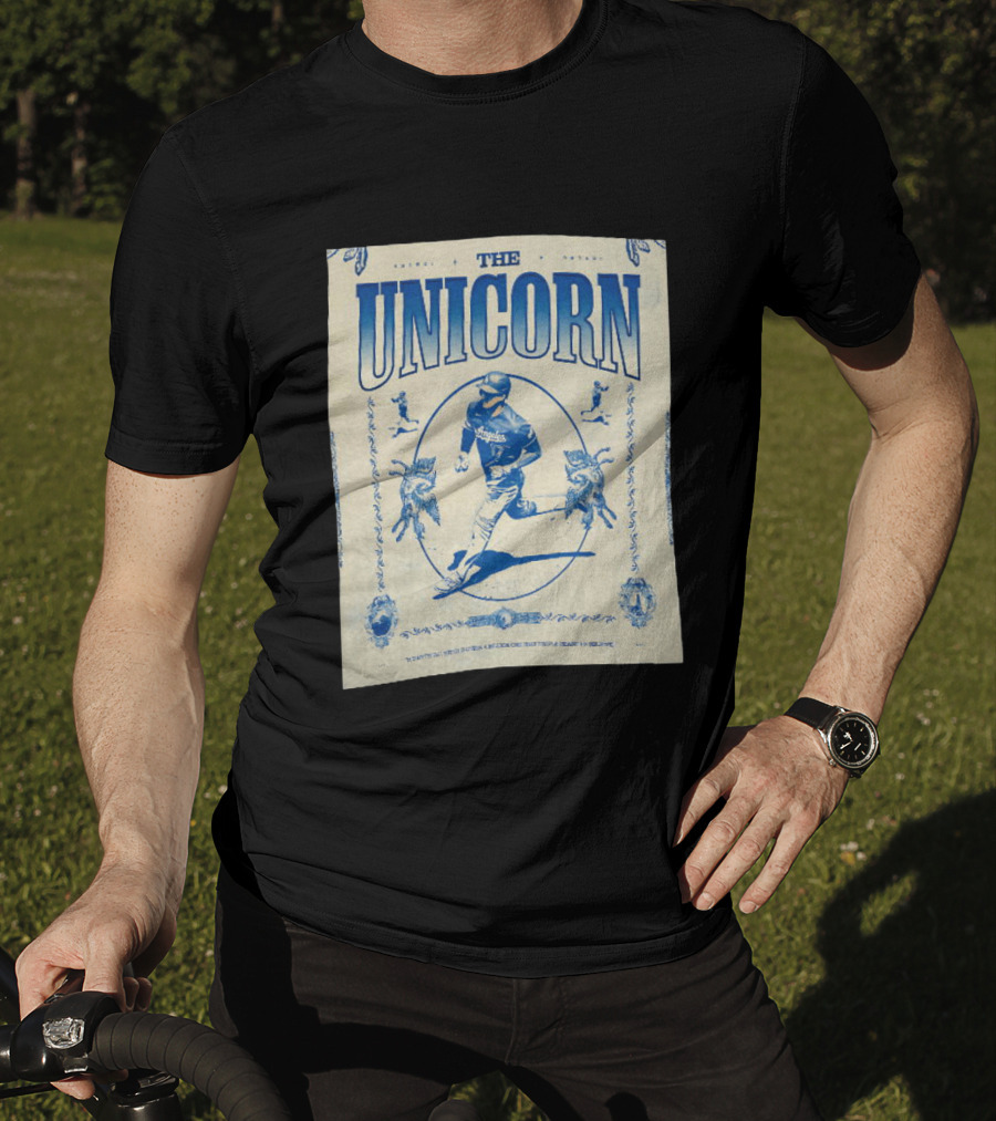 Shohei Ohtani The Unicorn Angels Dodgers Mythical Being Sports Star T-Shirt