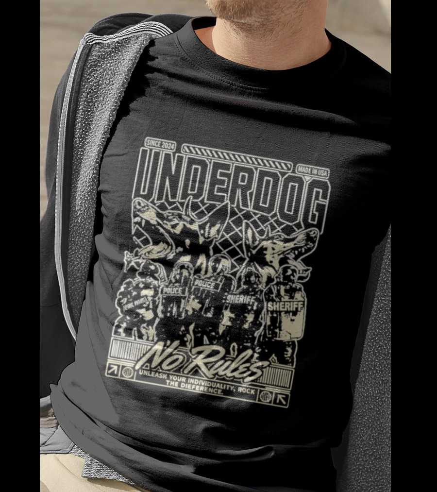 Underdog Unleash No Rules Individuality T-Shirt