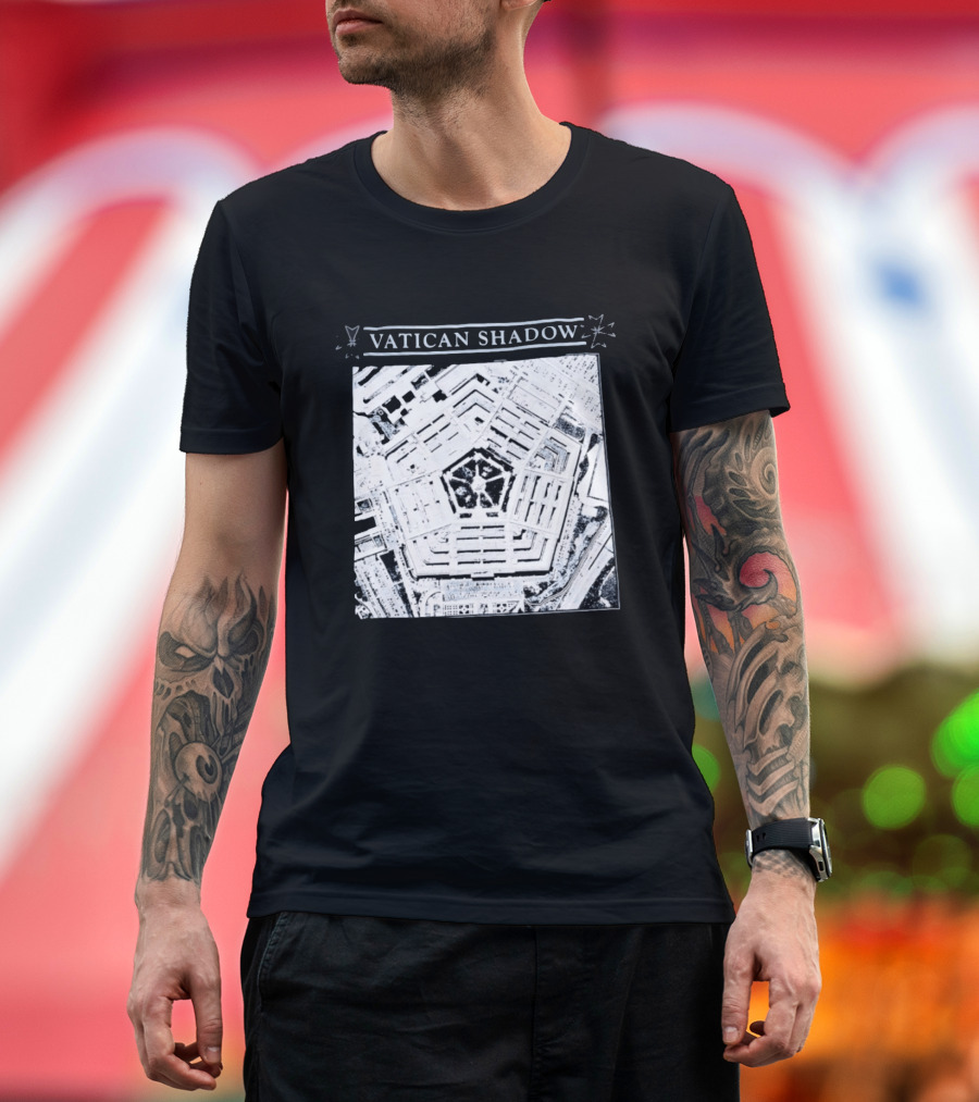 Vatican Shadow Pentagon Iconoclastic Industrial Electronic T-Shirt