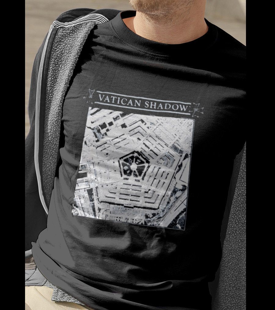 Vatican Shadow Pentagon Iconoclastic Industrial Electronic T-Shirt