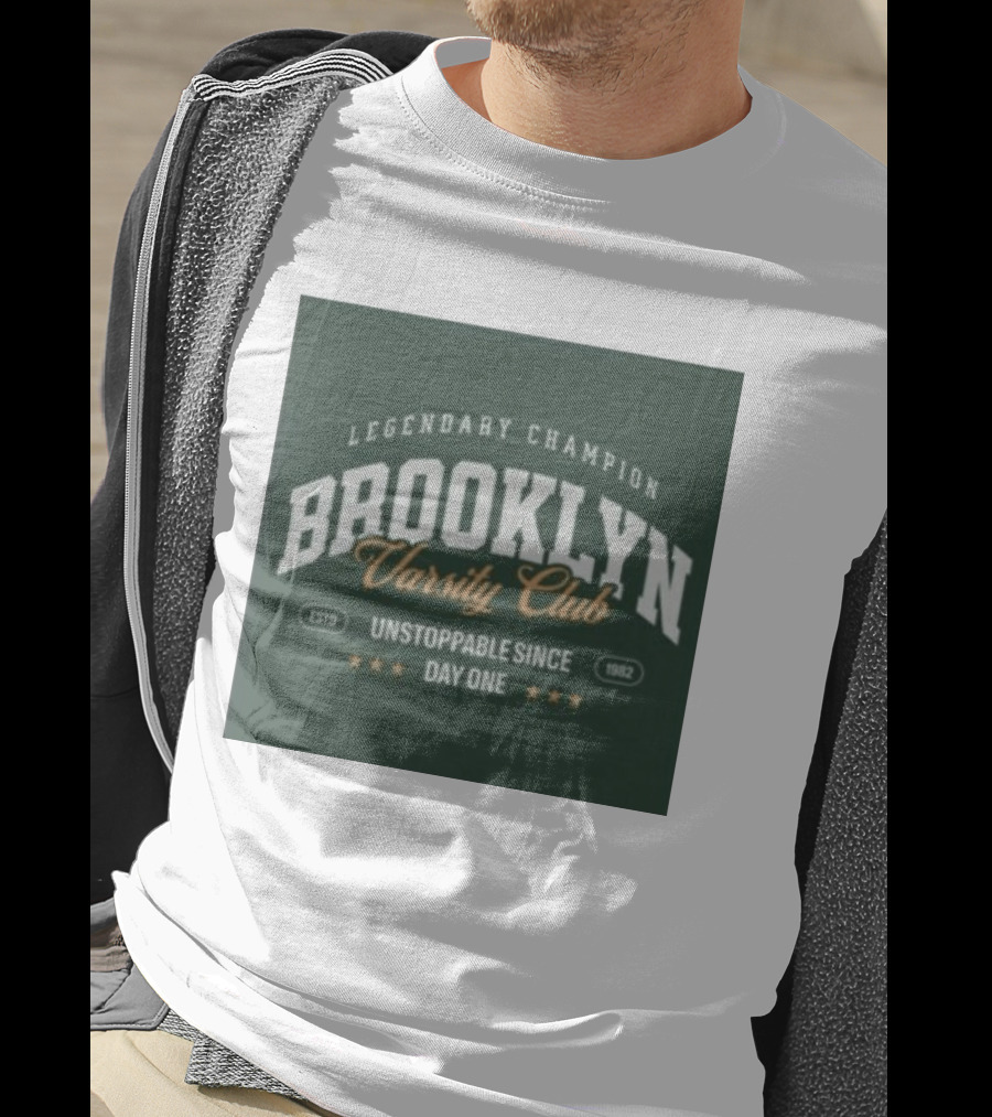 Brooklyn Varsity Club Legendary Champion Unstoppable Since Day One 1982 T-Shirt