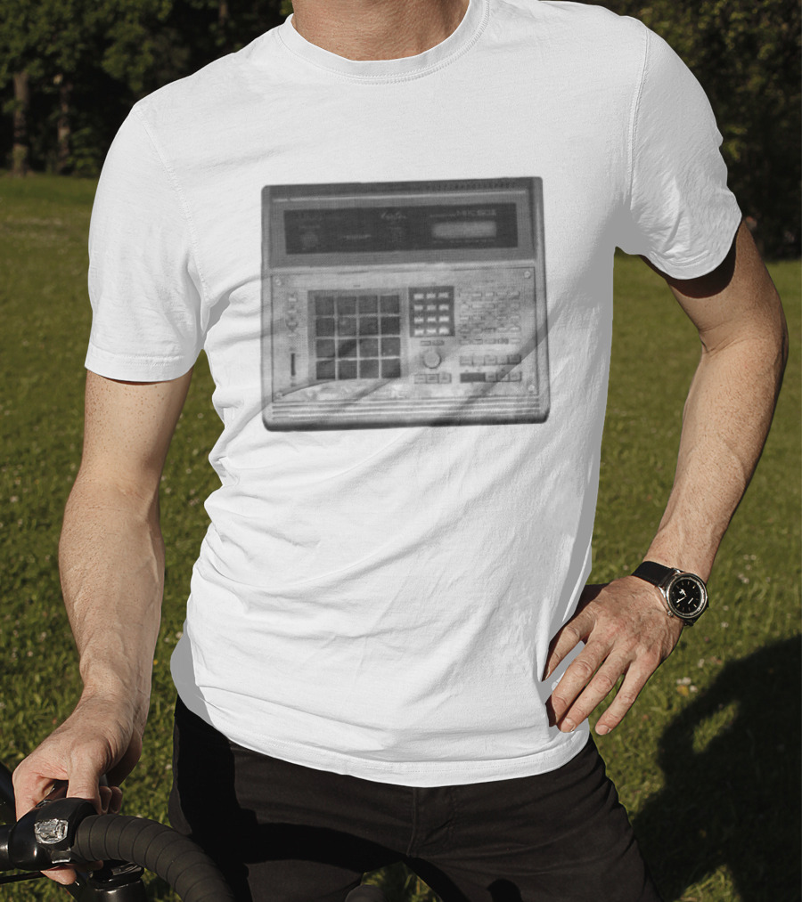 DJ Shadow Store Mo'wax Akai MPC Sequencer White T-Shirt