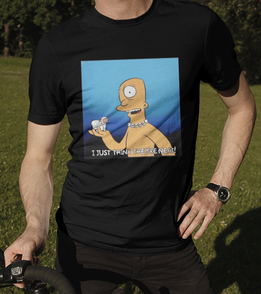 Odyssey The Cyclops I Just Think They're Neat Funny Cartoon T-Shirt