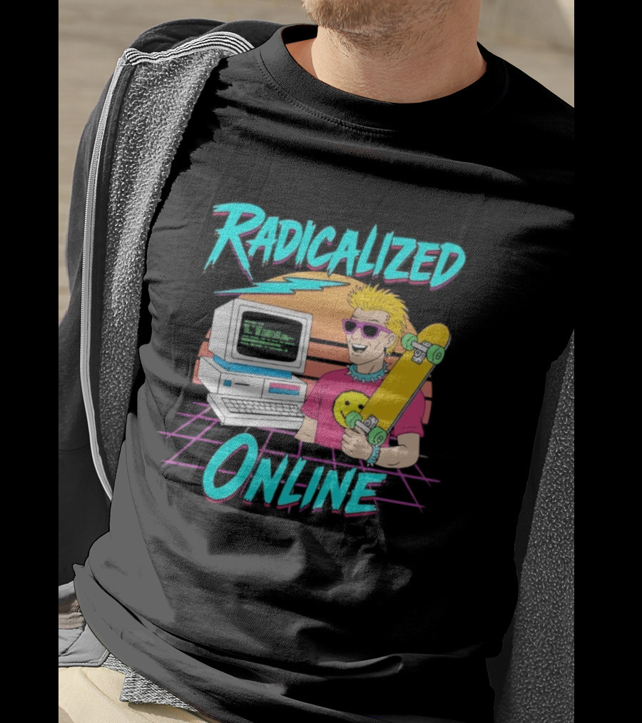 Radicalized Online Skater Computer T-Shirt