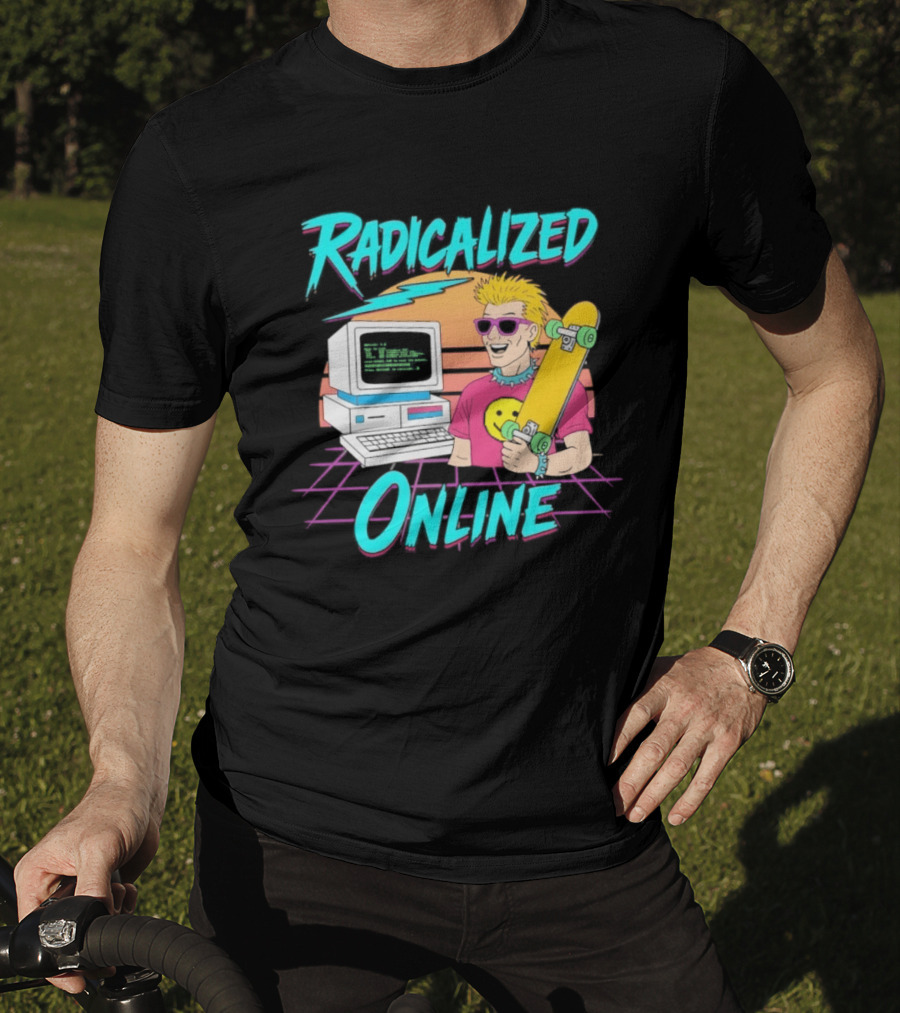 Radicalized Online Skater Computer T-Shirt