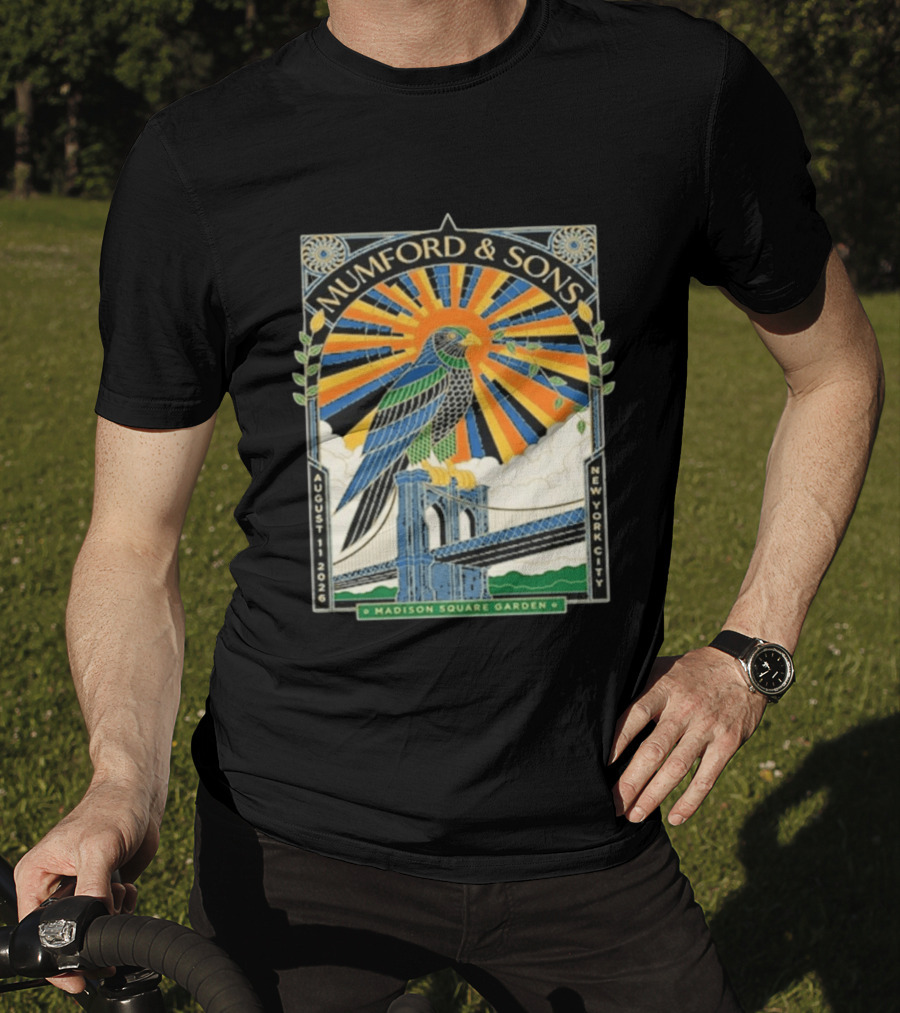 Mumford & Sons Madison Square Garden New York City August 11 2026 Event T-Shirt