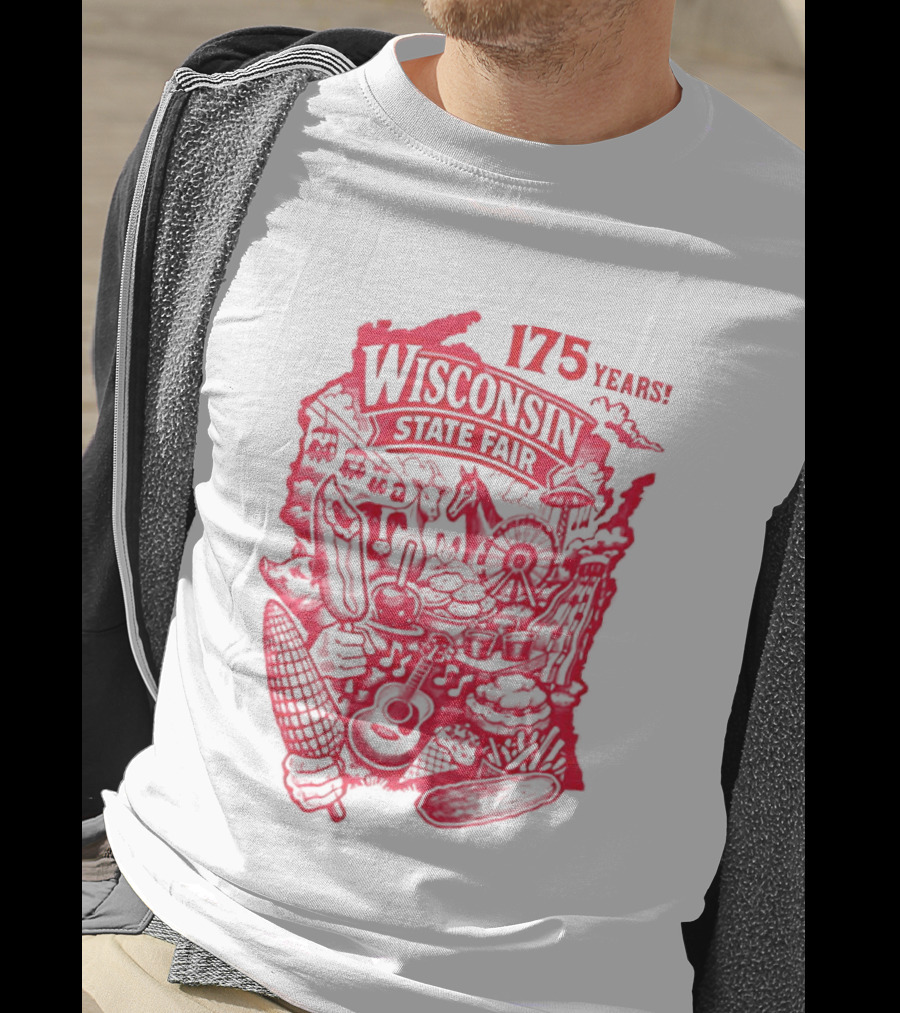 Wisconsin State Fair 175 Years Celebration T-Shirt