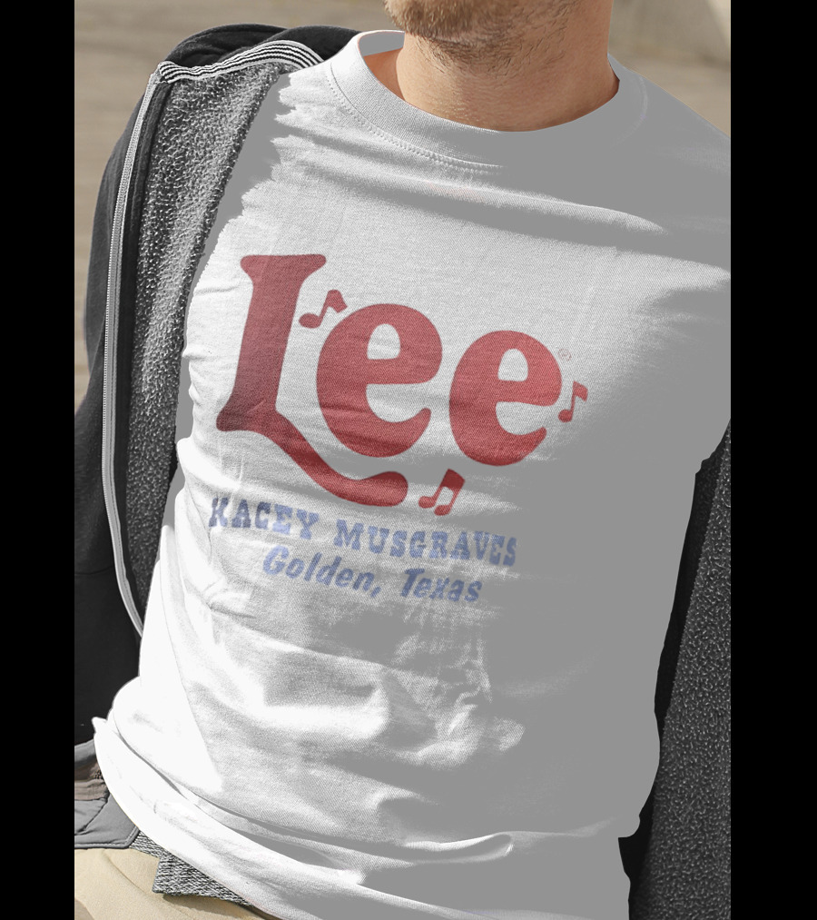 Lee Kacey Musgraves Golden Texas Music Notes T-Shirt