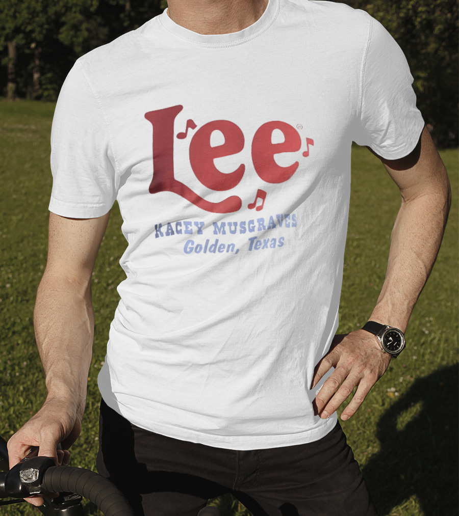 Lee Kacey Musgraves Golden Texas Music Notes T-Shirt