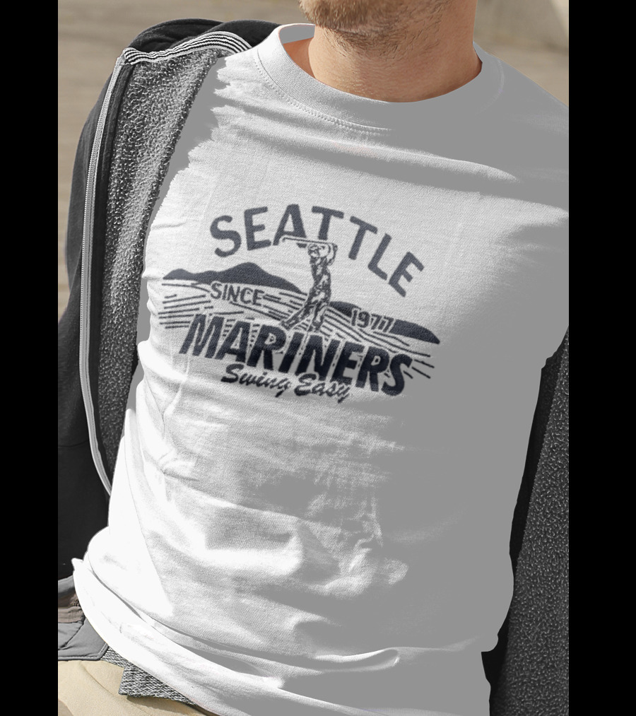 Seattle Mariners Swing Easy Since 1977 MLB T-Shirt