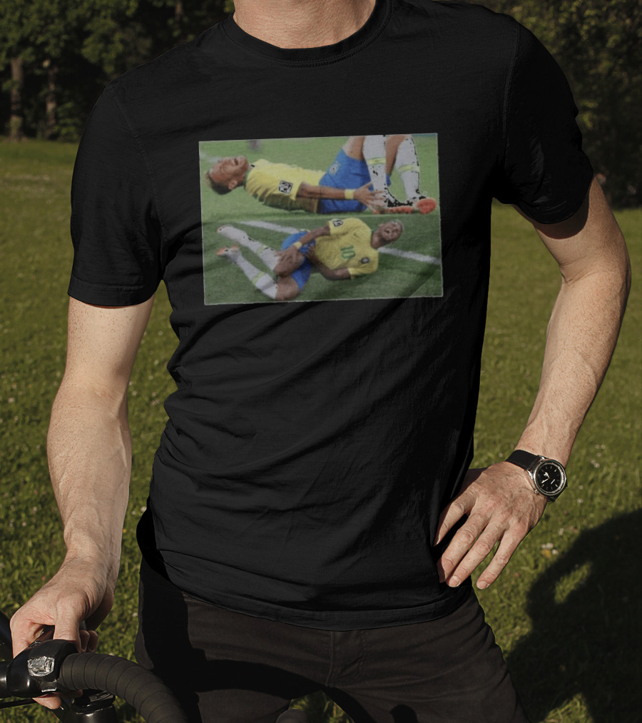 Netballers Would Never Roll Neymar Soccer Meme T-Shirt
