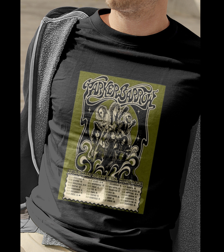 Parker Barrow Hold The Mash Fall Tour 2026 Concert Memphis Atlanta Nashville Houston T-Shirt