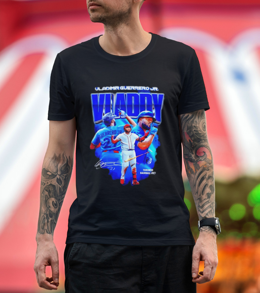 Vladimir Guerrero Jr Vladdy Toronto Blue Jays Baseball 27 T-Shirt