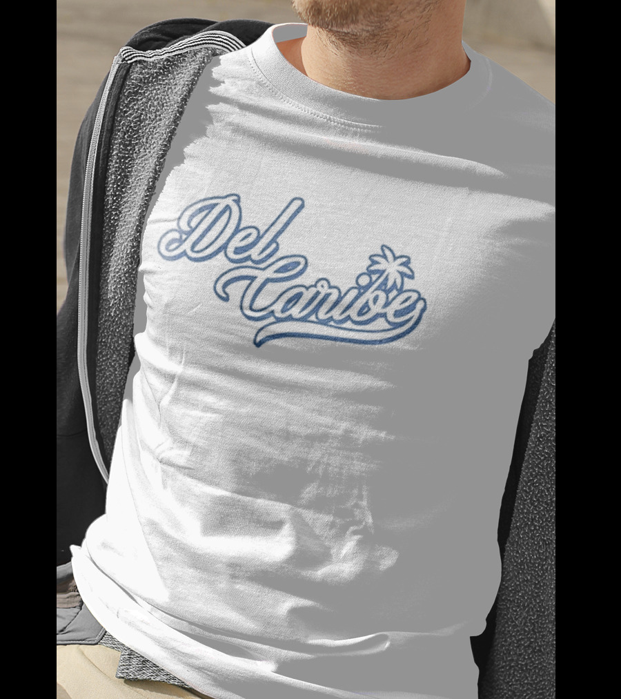 Del Caribe WHG Palm Tree Coastal T-Shirt