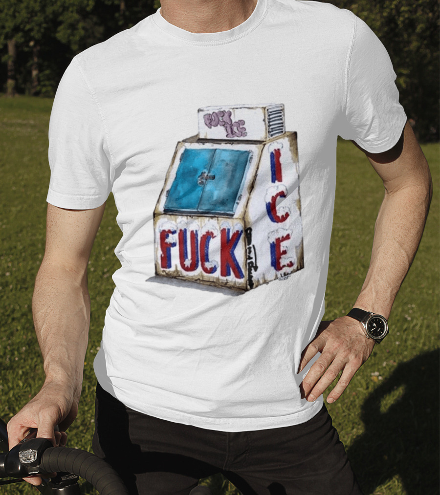 Fuck ICE No Human Is Illegal On Stolen Land T-Shirt