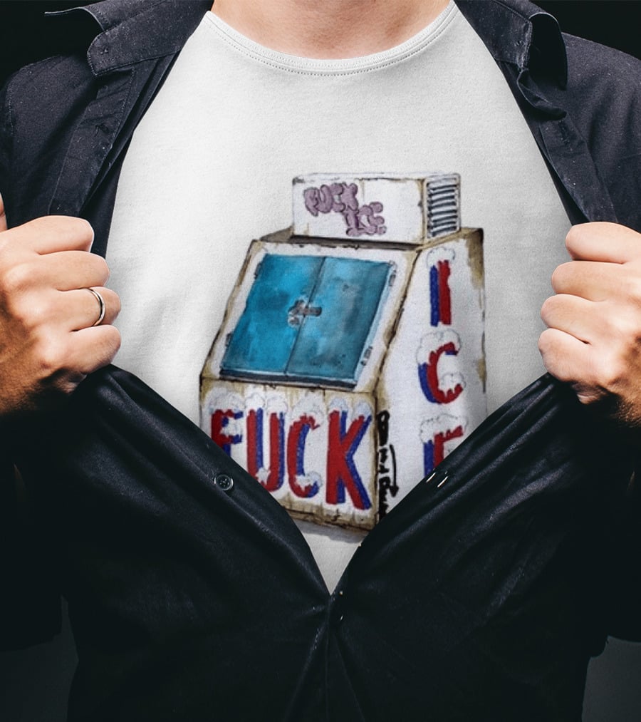 Fuck ICE No Human Is Illegal On Stolen Land T-Shirt