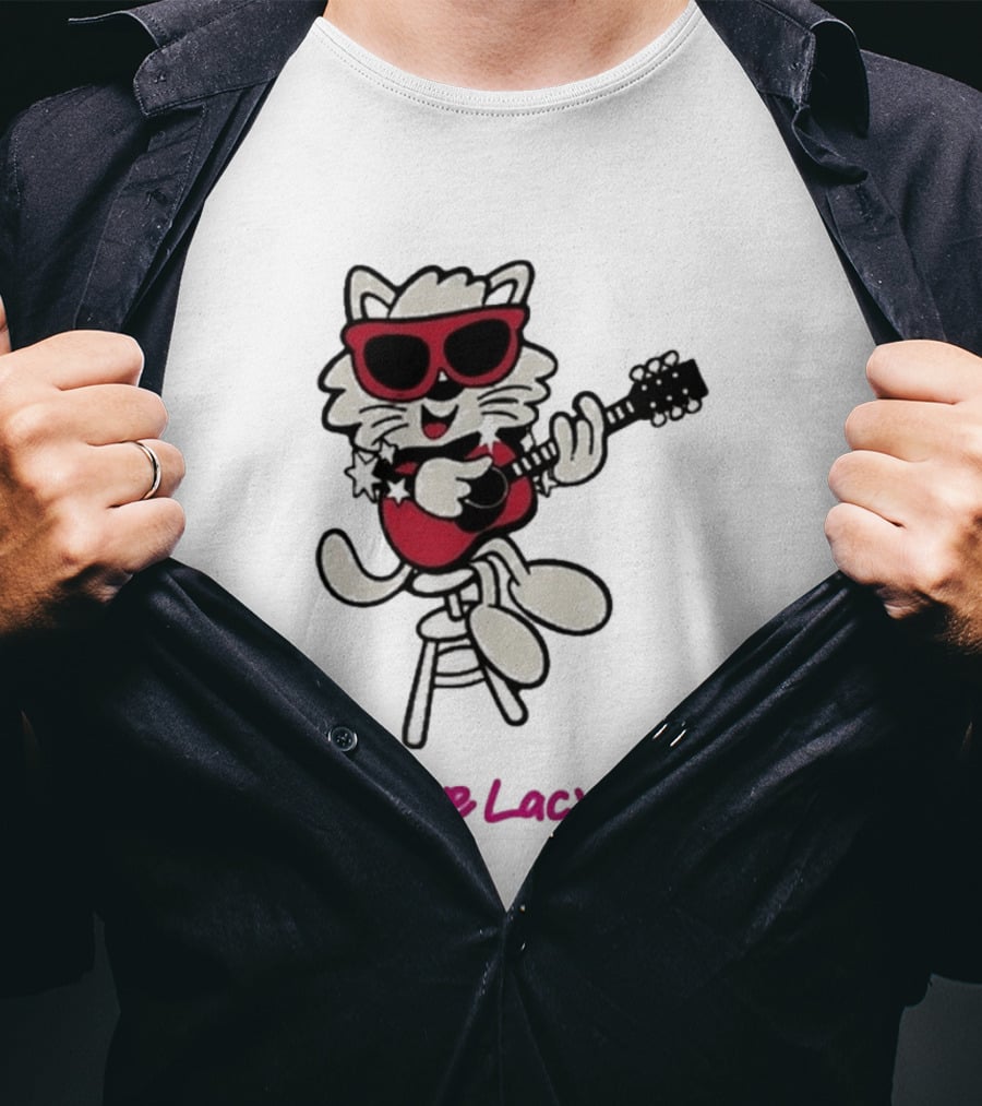 Steve Lacy 2026 Asia Tour Oh Yeah Cool Cat Playing Guitar T-Shirt