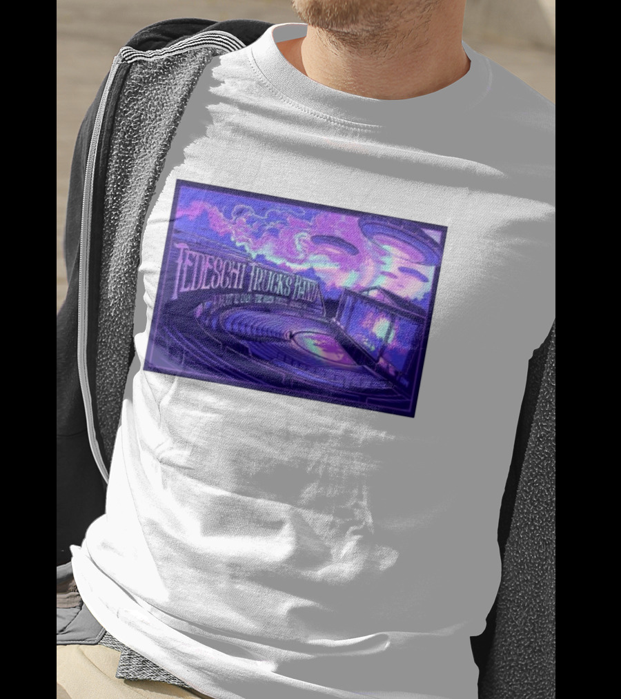 Tedeschi Trucks Band Greek Theatre Berkeley August 12 2026 Concert With UFOs And Neon Lights T-Shirt