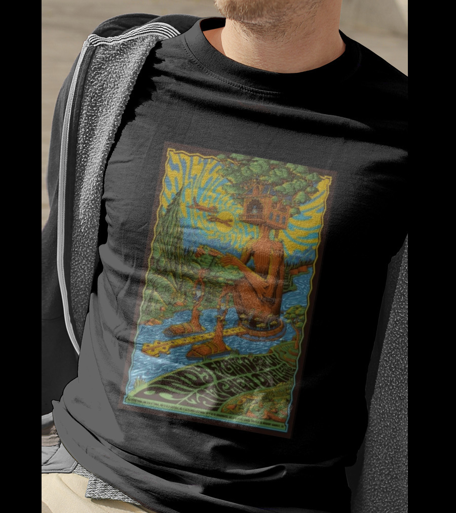 Andy Frasco Aug 14 2026 Atomic Block Party St. Louis MO Psychedelic T-Shirt