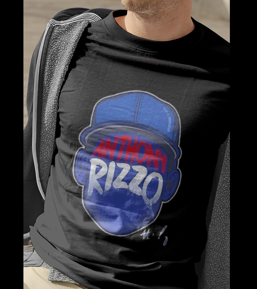Anthony Rizzo Chicago Cubs Baseball Cap T-Shirt