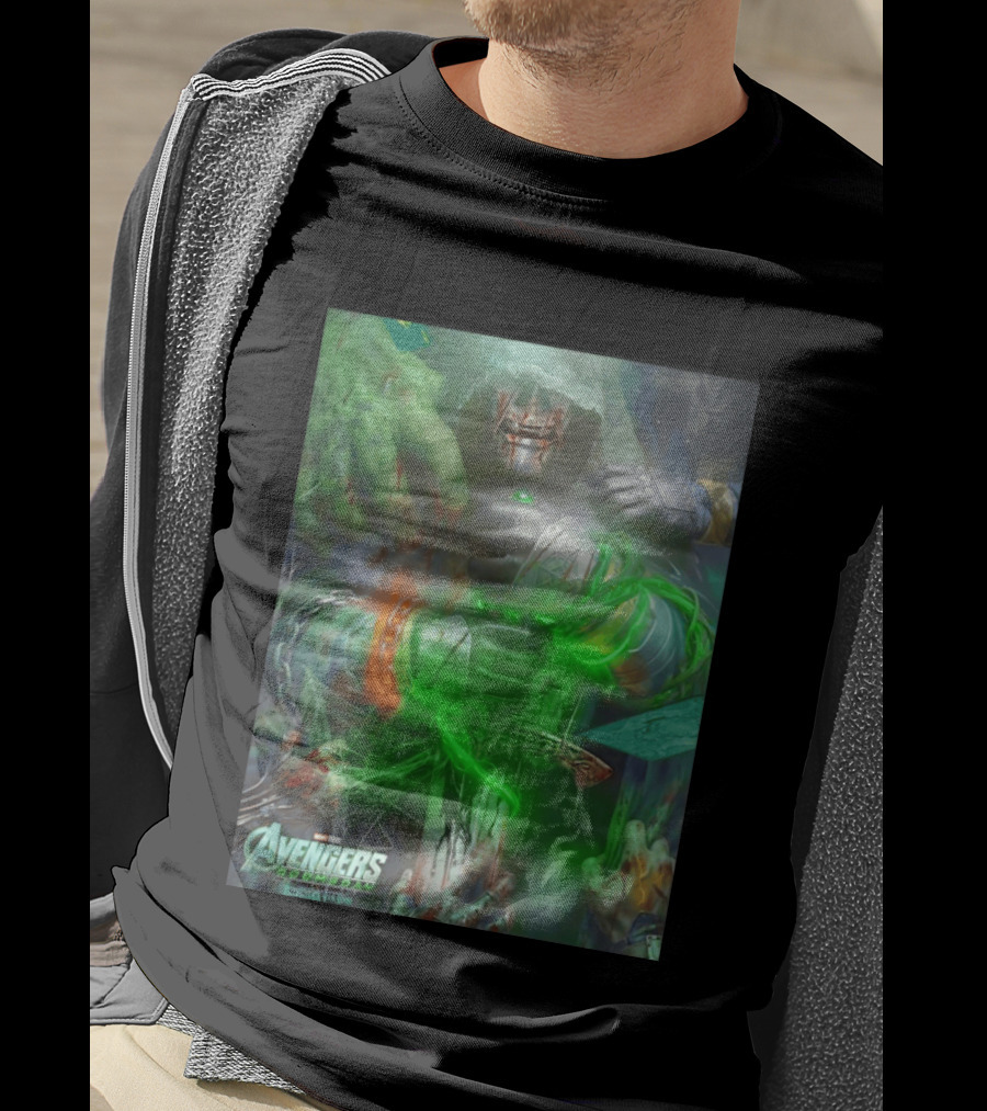 Avengers Doomsday Infinity Vision Powered Heroes Chaos T-Shirt