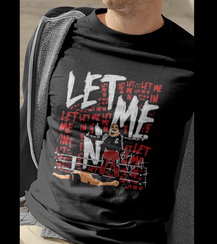 Bray Wyatt The Fiend Let Me In Wrestling Graffiti T-Shirt