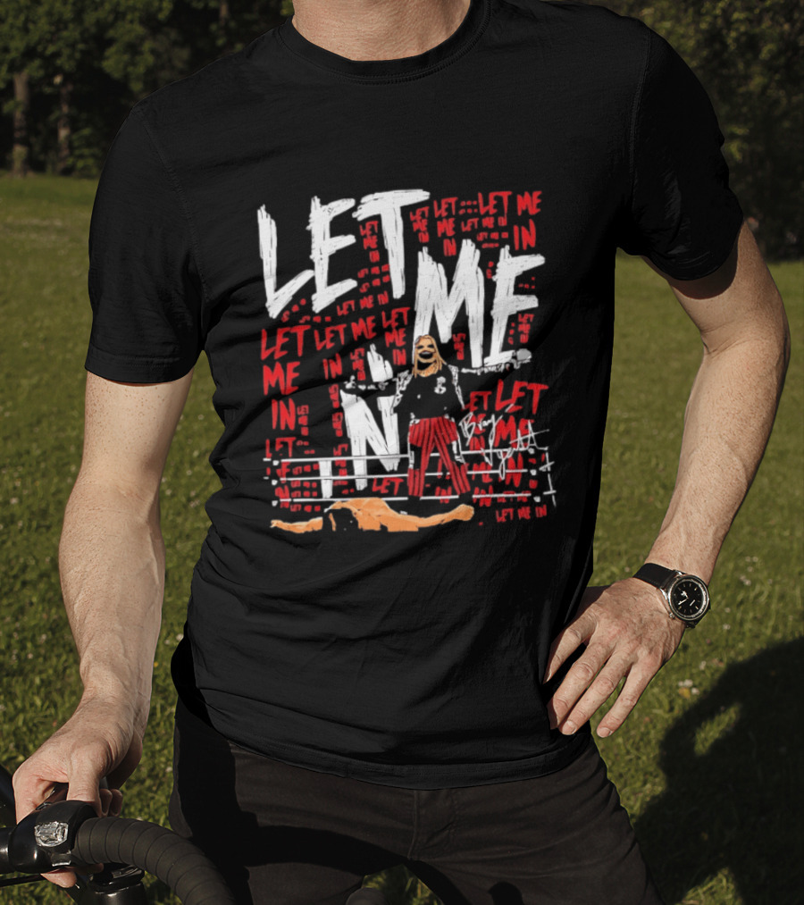 Bray Wyatt The Fiend Let Me In Wrestling Graffiti T-Shirt