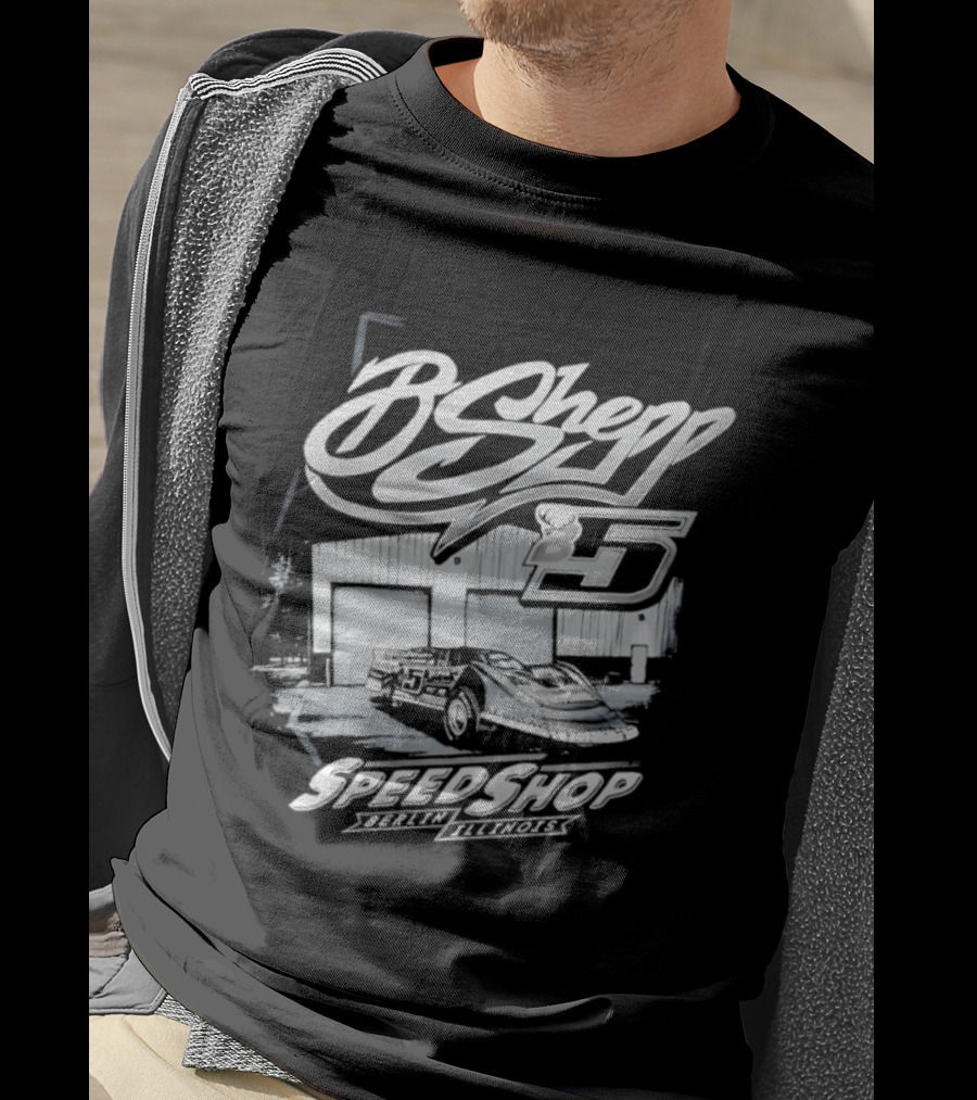 BShepp 5 Speedshop Racing Berlin Illinois T-Shirt