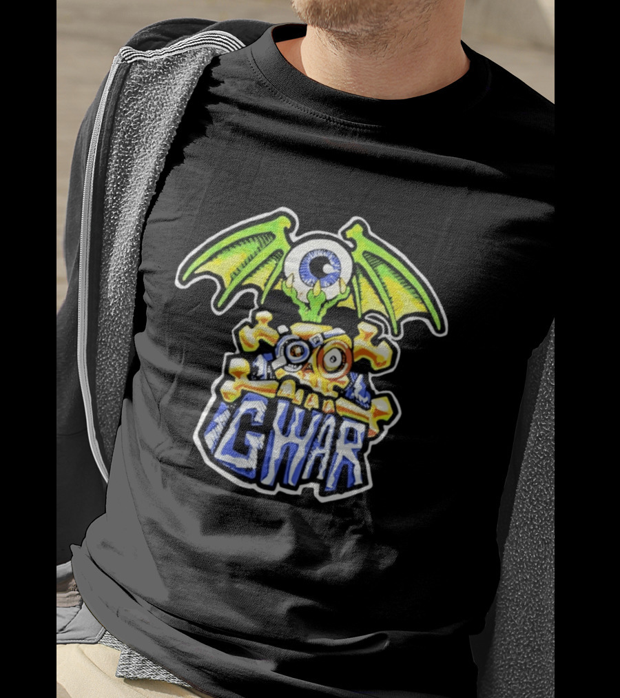 Gwar Winged Eyeball Skull Heavy Metal T-Shirt