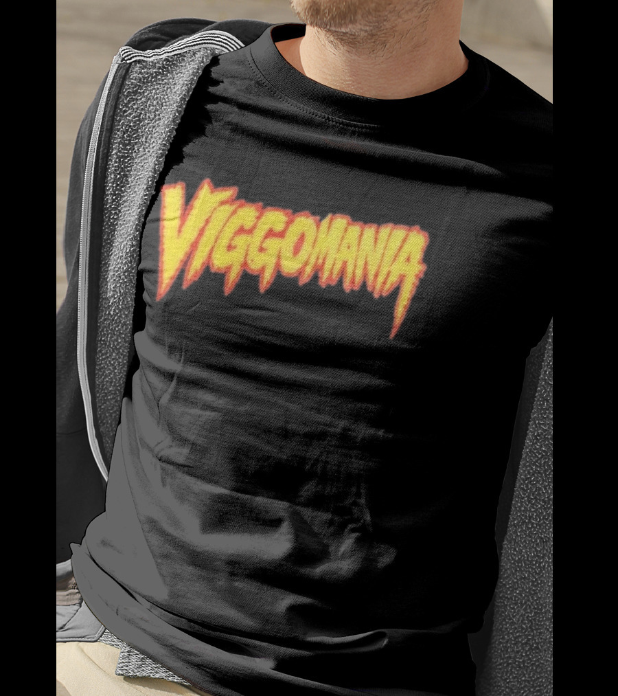 VIGGOMANIA Bold Retro Style Text Trend T-Shirt