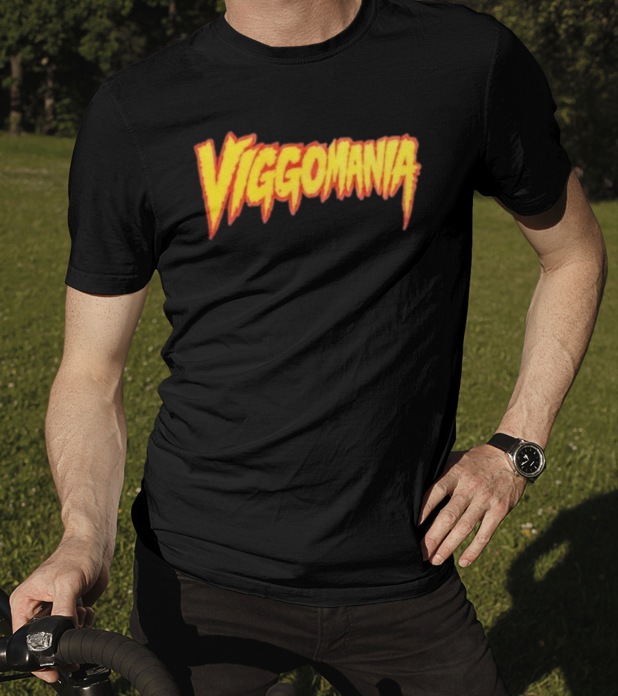 VIGGOMANIA Bold Retro Style Text Trend T-Shirt