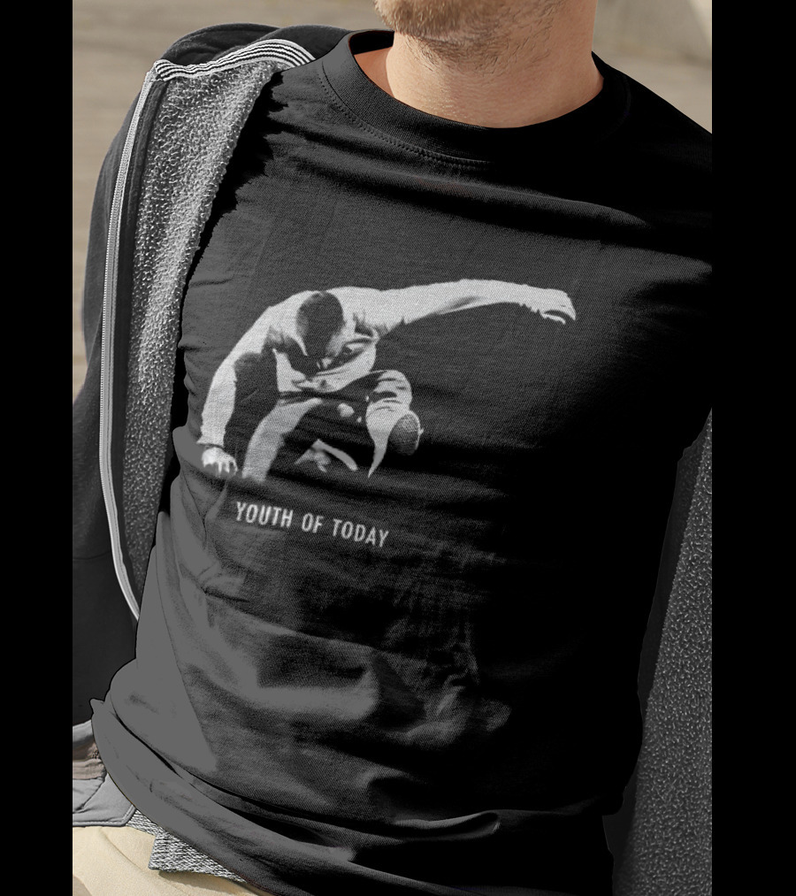 Youth Of Today Hardcore Punk Iconic Jump T-Shirt