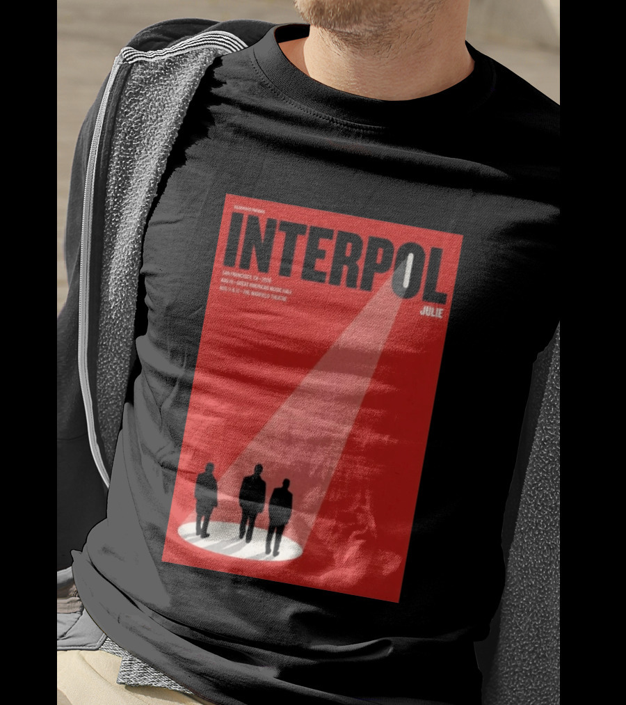 Interpol San Francisco 2026 Great American Music Hall Warfield Theatre Event Julie T-Shirt