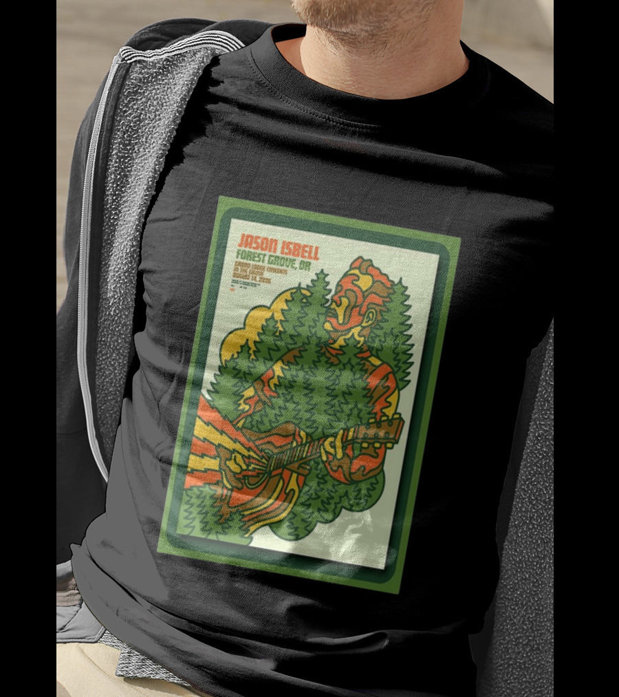 Jason Isbell Forest Grove OR Grand Lodge Concerts Aug 14 2026 T-Shirt