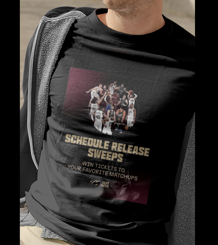 Schedule Release Sweeps Win Tickets To Your Favorite Matchups Seatgeek T-Shirt