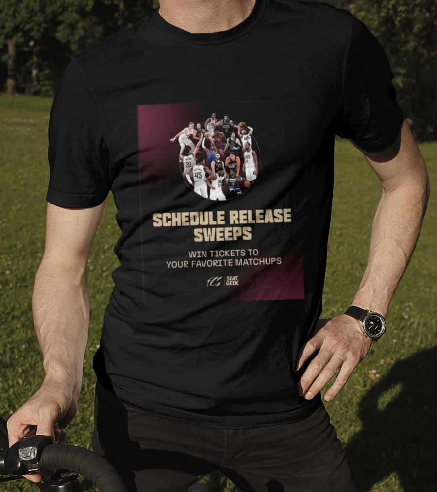 Schedule Release Sweeps Win Tickets To Your Favorite Matchups Seatgeek T-Shirt