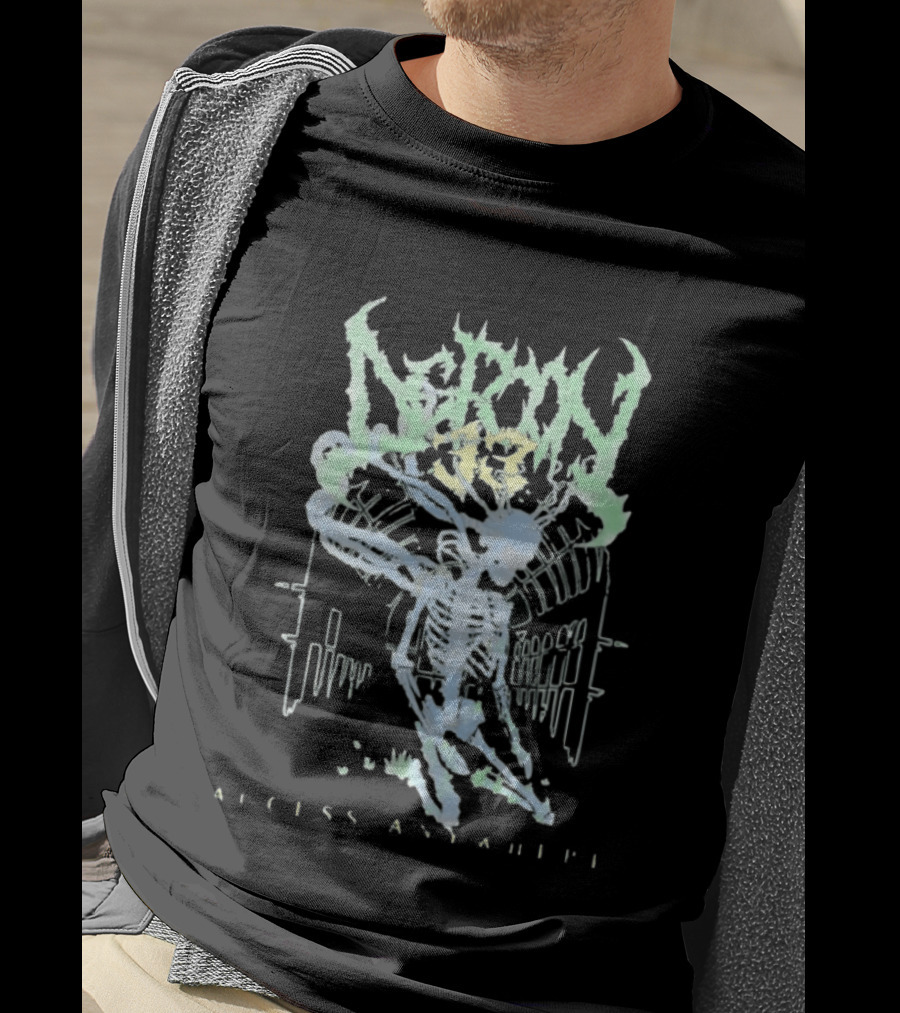 Neron 13 Skeleton Access Anywhere Metal Band T-Shirt