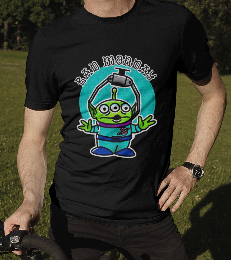 Bad Monday Toy Story Alien With Claw Gothic T-Shirt