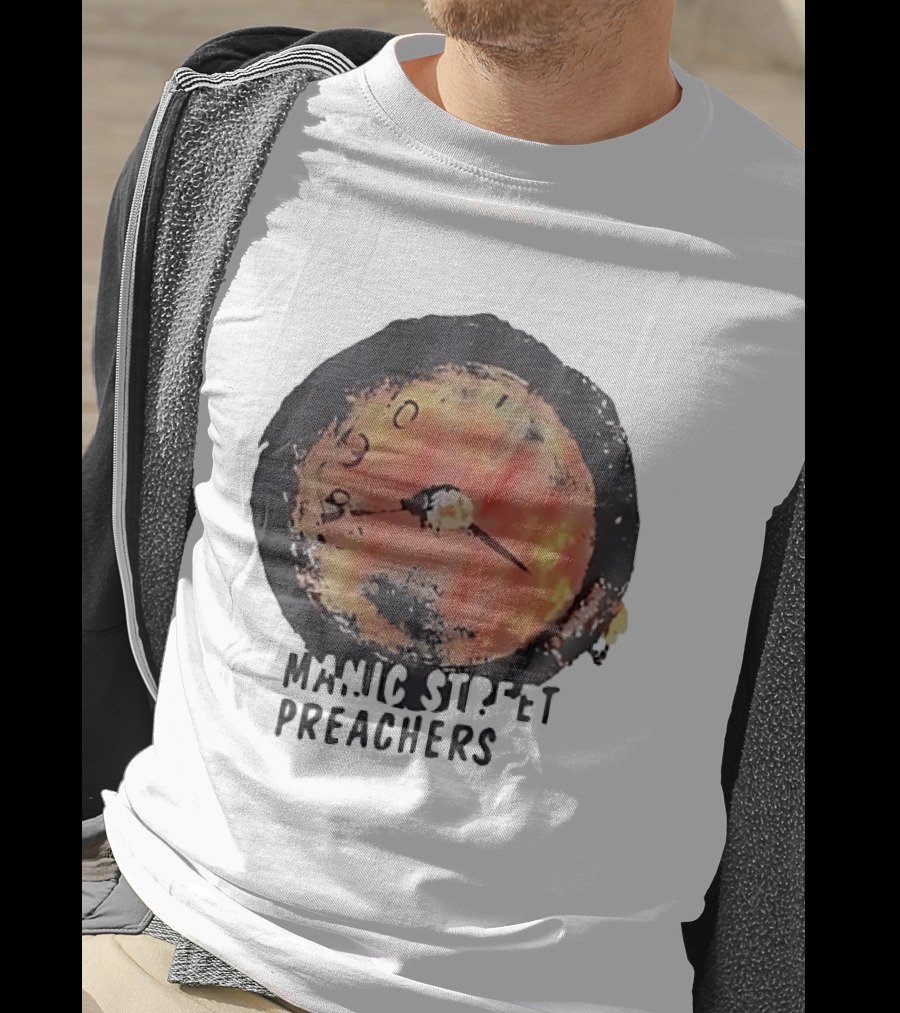 Manic Street Preachers Alternative Rock Band Dial T-Shirt