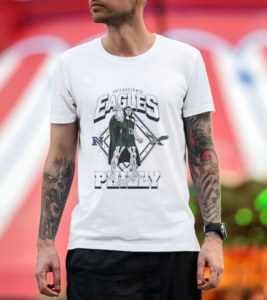 Philadelphia Eagles Doctor Doom Philly Football Fan T-Shirt