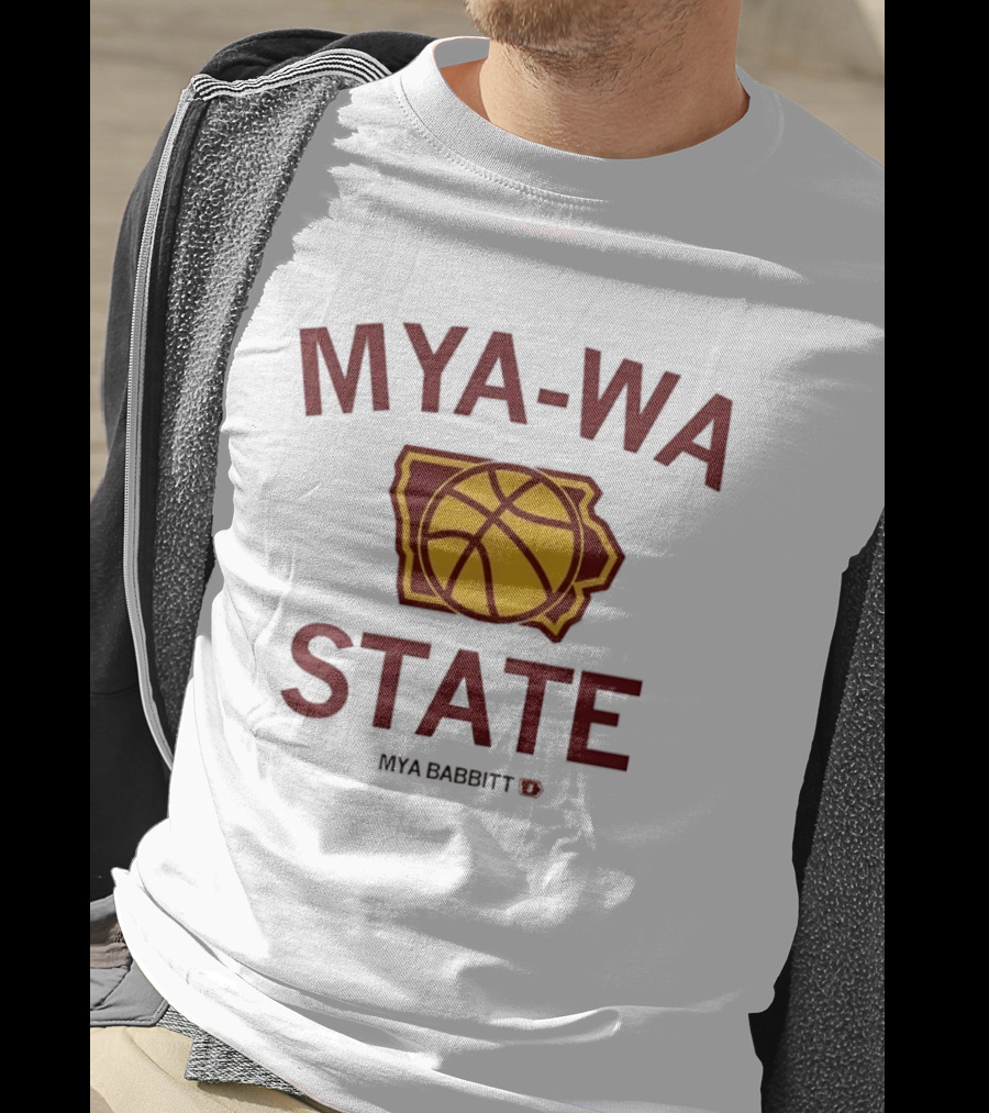 Mya Wa State Basketball NCAA Mya Babbitt T-Shirt