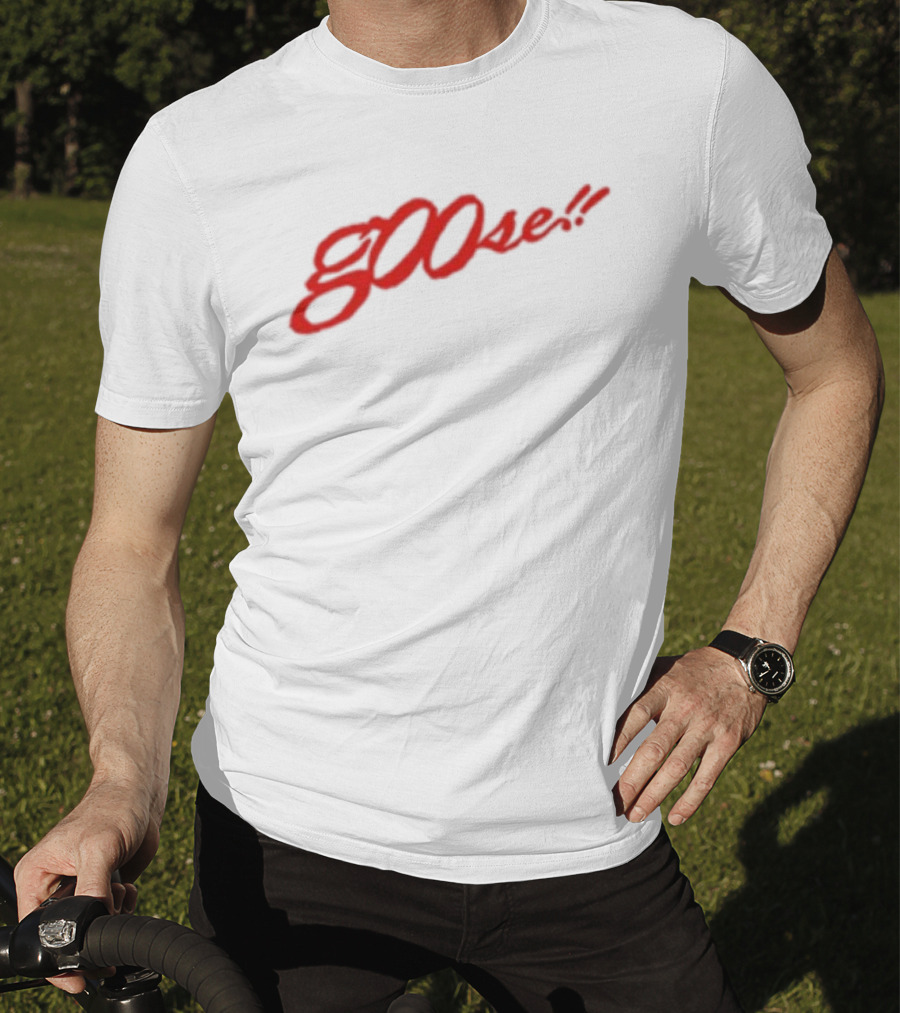 Grent Perez G00se Baseball Red Script T-Shirt