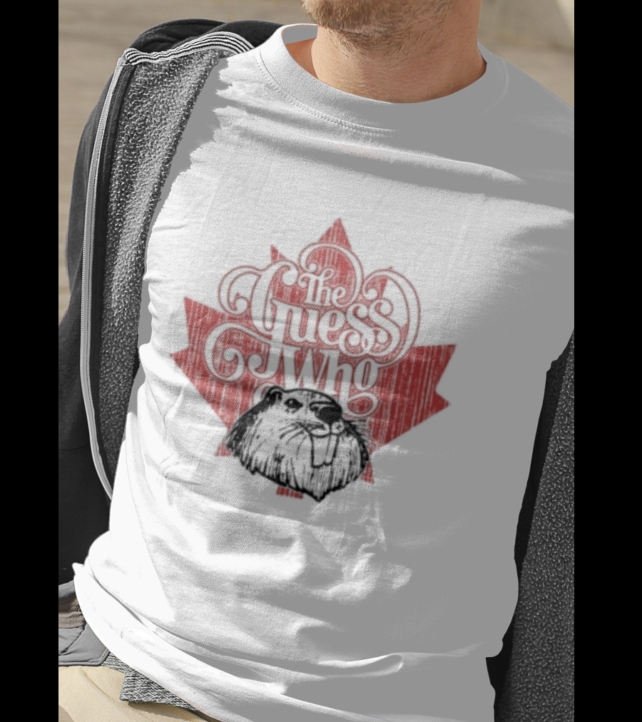 The Guess Who Beaver Maple Leaf Canadian T-Shirt